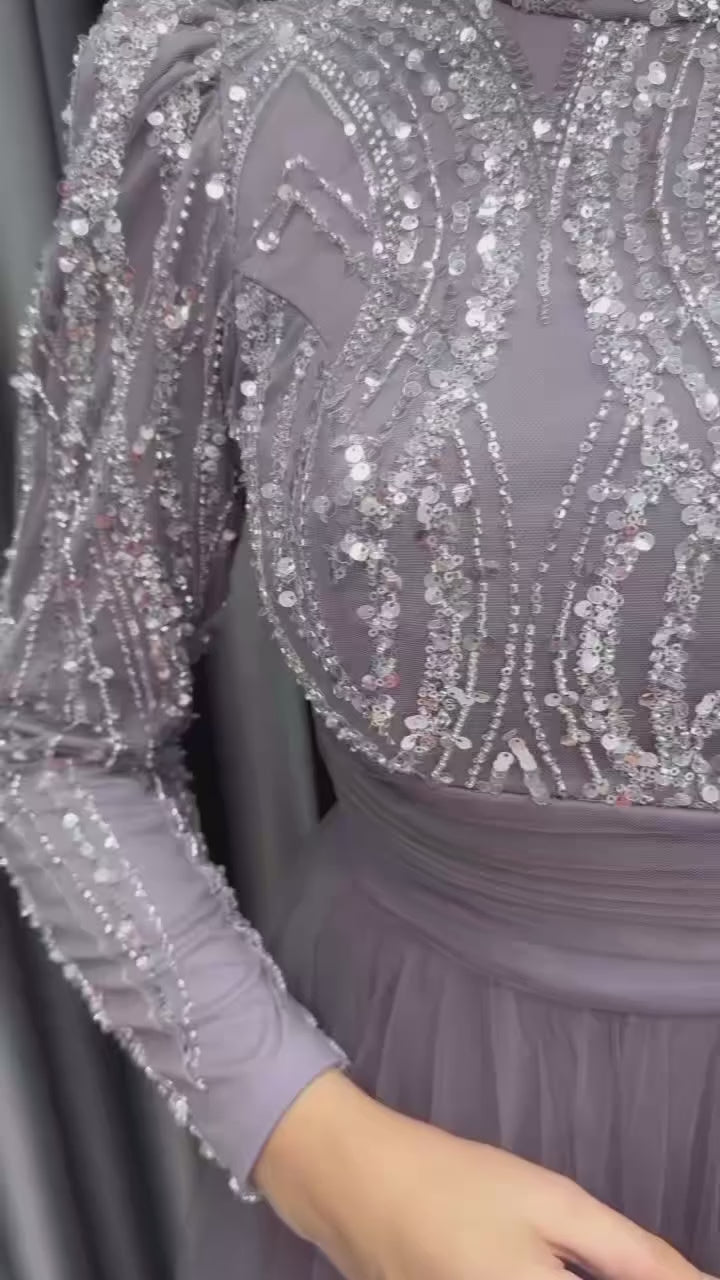 Lilac Luster Mesh